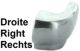 embout chrom� de charni�re de malle arri�re, droite, 2CV | Artnr: 17054 | Der Franzose - www.franzose.de
