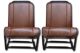 garniture de banquette avant skai brun, c�t�s ouverts, 2CV | Artnr: 18300 | Der Franzose - www.franzose.de