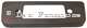 cadre de montage pour autoradios ancien (Blaupunkt) derri�re fa�ade chrom�e, en m�tal, tr�s solide | Artnr: 18506 | Der Franzose - www.franzose.de