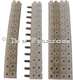 dominos enfichables pour fils de 2,4 -� 4mm, 12 raccords | Artnr: 18524 | Der Franzose - www.franzose.de