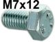 vis 7mmx12 galvanis�e, fixation de volant 2CV | Artnr: 20164 | Der Franzose - www.franzose.de