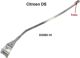 bras d'essuie-glace chrom�, Citro�n DS, l'unit�, refabrication de la r�f�rence d'origine DX56510 | Artnr: 35490 | Der Franzose - www.franzose.de