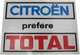 autocollant lunette arri�re, DS, "Citro�n pr�f�re Total" | Artnr: 37070 | Der Franzose - www.franzose.de