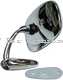 r�troviseur ext�rieur, Peugeot 404, 504, 204,104, Renault 4L, R5, R6, R8, R10, R15, R16, chrom�, �cartement des vis de fixation 65,5mm, dimensions du miroir 90x140mm | Artnr: 77301 | Der Franzose - www.franzose.de