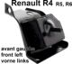 support moteur avant gauche, Renault 4L, R5, R6 (1128 2370 2430 de 1976 � 1982) (1128 112C 210B 2370 239B S128 apr�s 1983), R6 apr�s 1970 | Artnr: 81031 | Der Franzose - www.franzose.de