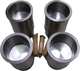 chemise et piston, Renault 4L, R5, R6, R8, R10,  al�sage 70,0 mm, 1108cm�, 34-53 ch.DIN, 9,5:1, axe 18 mm, jeu de 4 pces | Artnr: 81037 | Der Franzose - www.franzose.de