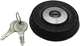 bouchon de r�servoir � cl�, Renault 4L, R5, R6, R8, R10,  R12 Berline, Estafette, R16, noir, pi�ce d'origine | Artnr: 82071 | Der Franzose - www.franzose.de