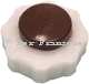bouchon de radiateur, Renault 4L, brun  1,40 bar,  moteurs 800cm�/1,1l. (1123,1128,112C), R5, R9, R12, R21, SUPER5 | Artnr: 82224 | Der Franzose - www.franzose.de