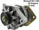alternateur, Renault 4L, R6, 35 amp�res, mont� � 50�, tourne dans le sens contraire des aiguilles d'une montre, sans r�gulateur int�gr� | Artnr: 82660 | Der Franzose - www.franzose.de