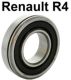 roulement de roue avant, Renault 4L, 30x62x16, avec l�vre, livr� avec son joint torique | Artnr: 83006 | Der Franzose - www.franzose.de