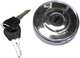bouchon de r�servoir � cl�, chrom�, Renault 4L, R5, R6, R16 | Artnr: 83263 | Der Franzose - www.franzose.de
