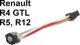 plaquette de contact Neiman, Renault R4 GTL, R5, R12, R9, R11, Trafic | Artnr: 83273 | Der Franzose - www.franzose.de