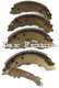 machoires de frein arri�re (jeu), Renault 4L, R5, Citro�n LNA, Visa, Peugeot 104, freins LUCAS-Girling, 180mm, largeur 32mm, refabrication | Artnr: 84042 | Der Franzose - www.franzose.de