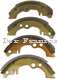 machoires de frein arri�re (jeu), Renault 4L, R5 apr�s 07.1986, Citro�n LNA, Visa, Peugeot 104, �quip� Bendix, largeur 32mm 180mm | Artnr: 84047 | Der Franzose - www.franzose.de