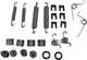 kit de fixations de machoires de frein avant, Renault 4L, Peugeot 304 (� l'arri�re) de 07.1977 � 1981, pour garnitures 228,6x42, freins Bendix | Artnr: 84056 | Der Franzose - www.franzose.de