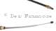 c�ble de frein � main, Renault 4 L-TL apr�s 1966, droite, longueur 1495/1265mm | Artnr: 84104 | Der Franzose - www.franzose.de