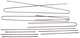 tubes de freins, Renault R4L apr�s 1976, 9 tubes | Artnr: 84212 | Der Franzose - www.franzose.de