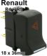 bouton de commande de feux de d�tresse (warning), Renault 4L F6, R5 apr�s 1984 ( interrupteur � bascule ) | Artnr: 85043 | Der Franzose - www.franzose.de