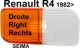 cabochon de clignotant avant droite, 4L apr�s 1982, Seima | Artnr: 85143 | Der Franzose - www.franzose.de