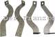 supports de pare-choc (jeu 4 pces) arri�re, Renault 4L, Inox, Made in Germany | Artnr: 86007 | Der Franzose - www.franzose.de