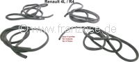 joint de porte, Renault 4, jeu pour 4 portes, profile creux premiers mod�les, producteur d'origine | Artnr: 87205 | Der Franzose - www.franzose.de