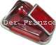 cabochon de feu arri�re, Citro�n 2CV, droite, sur fa�ade AR oblique, marque "AXO", verre lisse, avec feu �clairage de plaque d'immatriculation | Artnr: 90911 | Der Franzose - www.franzose.de