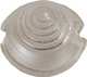 cabochon de clignotant, Renault 4L, 1�re s�rie, blanc, 58mm, identique droite ou gauche | Artnr: 94670 | Der Franzose - www.franzose.de